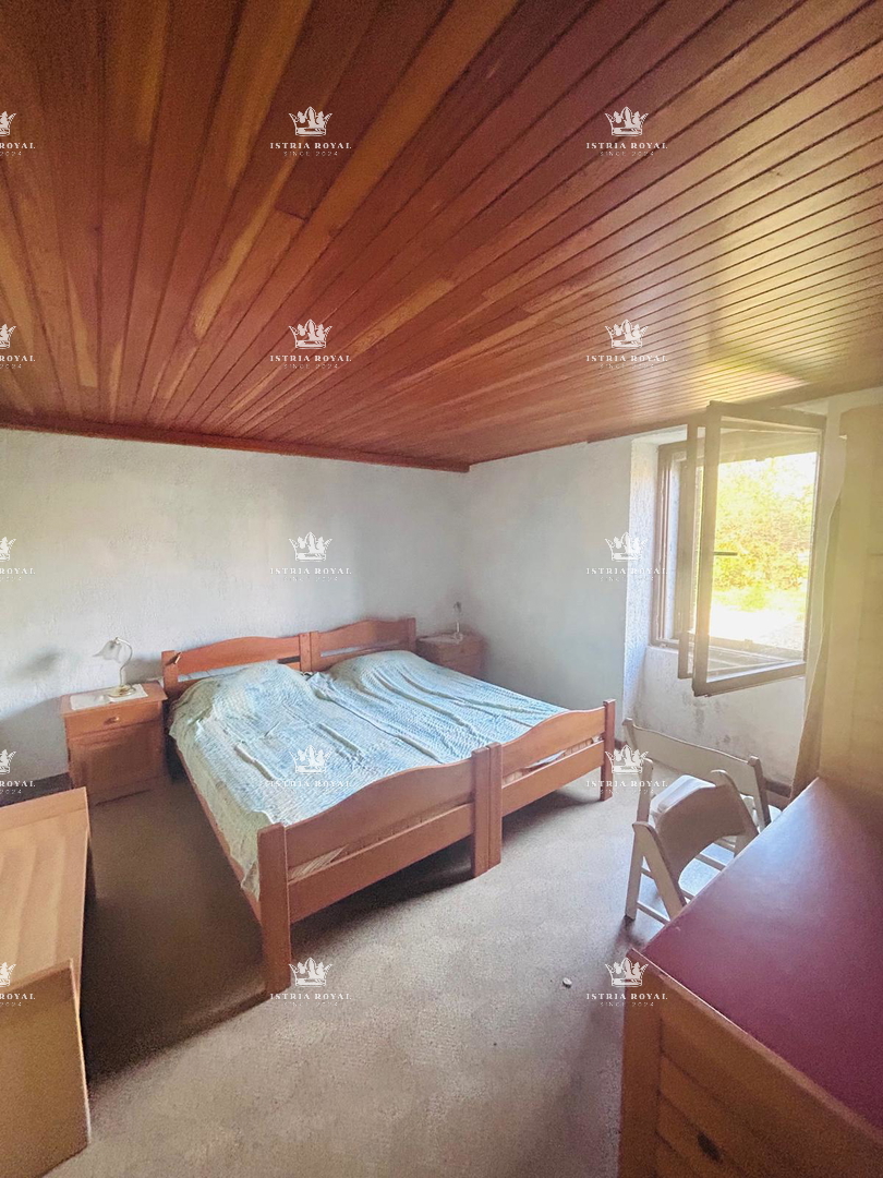 Hiša z razgledom na morje na območju Istre – 170 m² bivalne površine na 665 m² zemljišča | Cena: 250.000 €